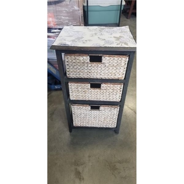 3 DRAWER BASKET ORGANIZER