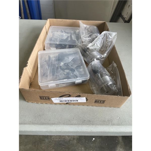 2 14PC MULTI TOOL BLADE SETS, AND 3 NEW FORSTNER DRILL BITS