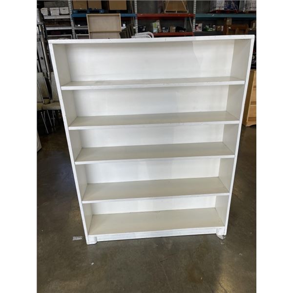 WHITE BOOKSHELF