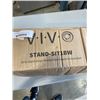 Image 3 : VIVO SIT TO STAND SINGLE MONITOR WALL MOUNT WORKSTATION