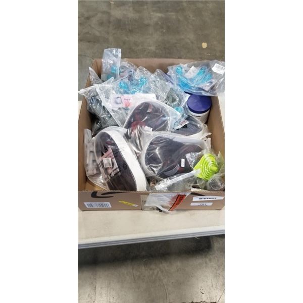 ASSORTED NEW AMAZON OVERSOTCK HAIR EXTENSIONS, SCALP MASSAGERS, BEUATY PRODUCTS ETC