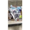 Image 1 : ASSORTED NEW AMAZON OVERSOTCK HAIR EXTENSIONS, SCALP MASSAGERS, BEUATY PRODUCTS ETC