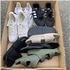 Image 1 : BOX OF SIZE 8 RUNNERS AND SUMMER FOOTWEAR
