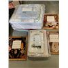 Image 2 : LARGE LOT OF PARTY SUPPLIES, TABLE CLOTHES, BALOONS, CRICUT MARKERS, ETC