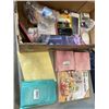 Image 4 : LARGE LOT OF PARTY SUPPLIES, TABLE CLOTHES, BALOONS, CRICUT MARKERS, ETC