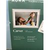 Image 2 : NEW AURA CARVER CLAY 10 INCH DIGITAL PHOTO FRAME, HI-RES DISPLAY, PHONE TO SCREEN EASY SET UP, WIFI 