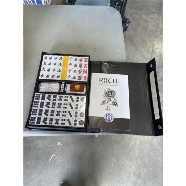 2 NEW JAPANESE MAHJONG SOFT CASE SETS