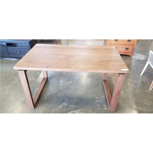 SOLID WOOD DINING TABLE
