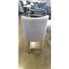 Image 3 : SET OF 6 MODERN GREY FABRIC CHAIRS