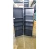 Image 1 : PAIR OF 70" BLACK IKEA BOOKSHELVES