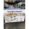 Image 1 : HAMILTON BEACH 4 SLICE MODERN CHROME TOASTER - TESTED WORKING, RETAIL $79