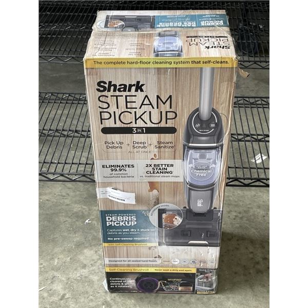 SHARK STEAM PICKUP 3-IN-1 STEAM STICK MOP - TESTED WORKING, RETAIL $229