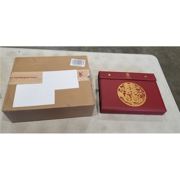 2 NEW YELLOW MOUNTAIN CASED MAHJONG SETS