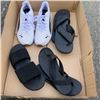 Image 1 : BOX OF SIZE 11 RUNNERS AND SUMMER FOOTWEAR
