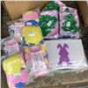 Image 1 : BOX OF NEW SILICONE BAKING MOLDS, BUNNY CARRY BAGS AND EASTER SETS