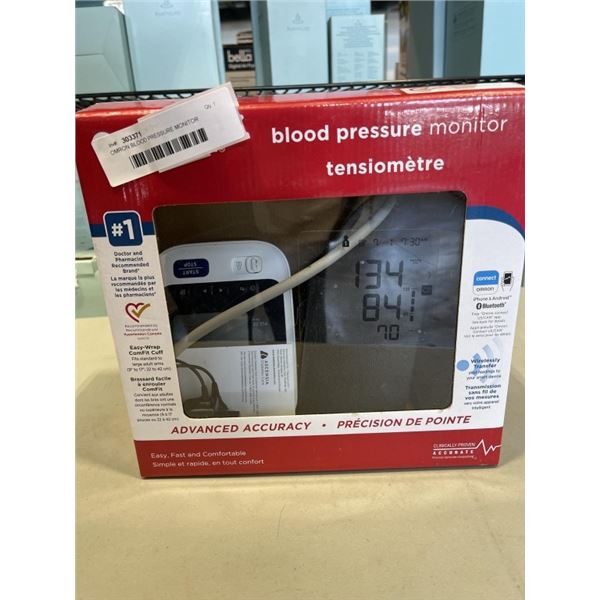 OMRON BLOOD PRESSURE MONITOR