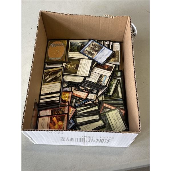 TRAY OF MAGIC THE GATHERING CARDS