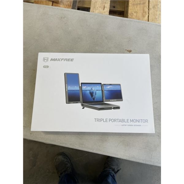 MAXFREE F2 TRIPLE PORTABLE MONITOR