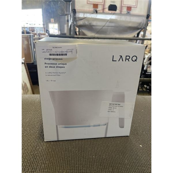 LARQ PUREVIS 2 1L SELF CLEANING INSULATED STAINLESS STEEL WATER BOTTLE W/ SMART SENSOR - TESTED WORK