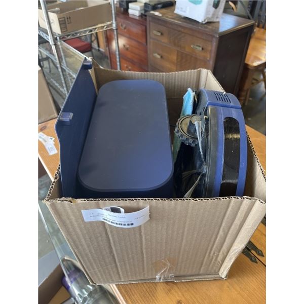 AS NEW BOBSWEEP DUSTIN WIFI CONNECTED SELF-EMPTYING ROBOT VACUUM AND MOP - TESTED WORKING, RETAIL $9