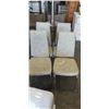 Image 1 : SET OF 4 RETRO DINING CHAIRS