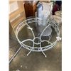 Image 2 : WHITE METAL 3 PC BISTRO PATIO SET