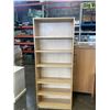 Image 1 : MAPLE FINISH 6FT BOOKSHELF