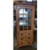 Image 1 : CABINET W/ DRAWERS AND BUILT IN LIGHTS - MADE IN USA