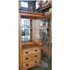 Image 2 : CABINET W/ DRAWERS AND BUILT IN LIGHTS - MADE IN USA