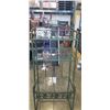 Image 3 : METAL AND GLASS PANTRY SHELF