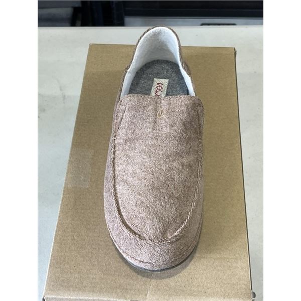 NEW OLUKAI NOHEA SLIPPER TAN / TAN SIZE WOMENS 8