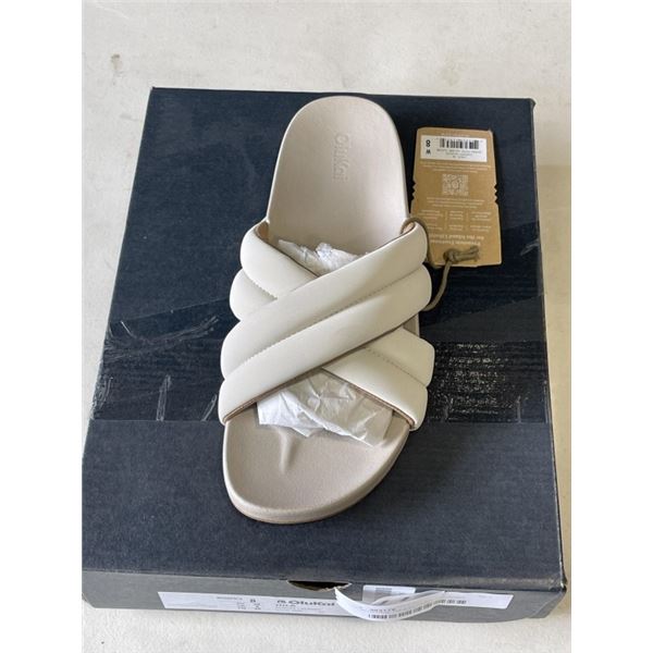 NEW OLUKAI HILA CLOUDY / CLOUDY WOMENS SIZE 8