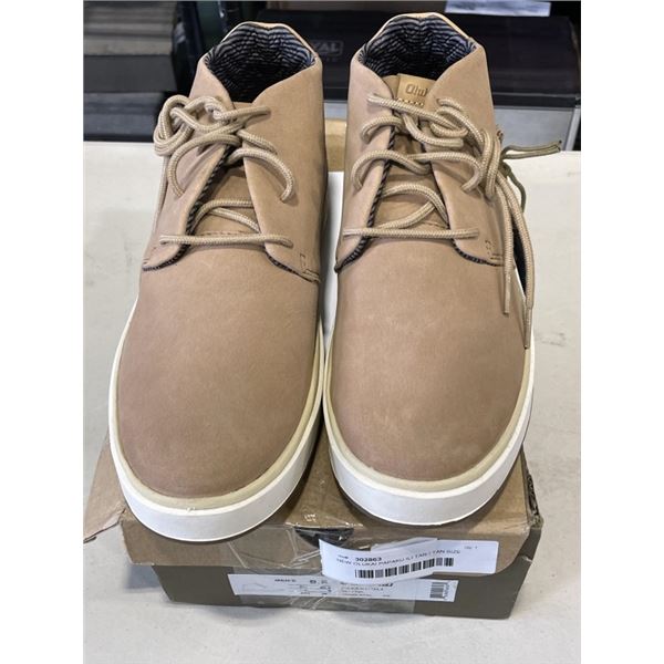 NEW OLUKAI PAPAKU ILI TAN / TAN SIZE MENS 9.5