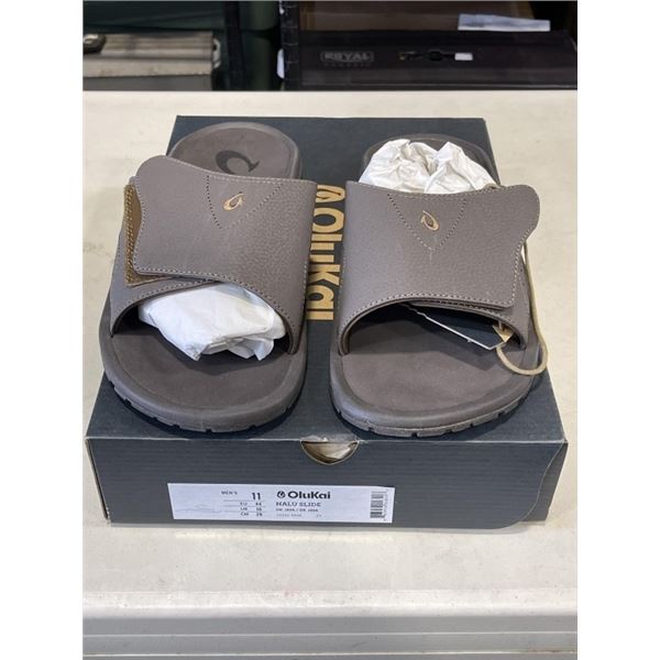 NEW OLUKAI NALU SLIDE DK JAVA SIZE MNS 11