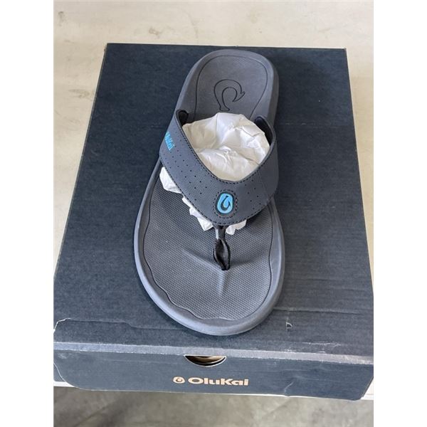 NEW OLUKAI KI'I LAVA ROCK / BOLD BLUE  SIZE MENS 12