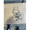 Image 3 : DRAGONN BLACK KNEELING CHAIR WITH BACK SUPPORT