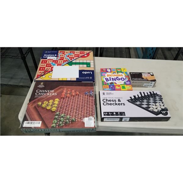 NEW ASSORTED YELLOW MOUNTAIN BOARD GAMES