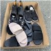 Image 1 : BOX OF SIZE 10 RUNNERS AND SUMMER FOOTWEAR