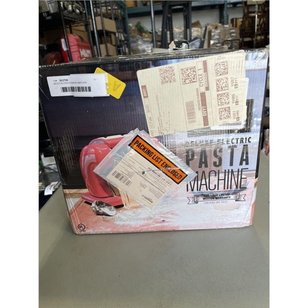 WESTON PASTA MAKING MACHINE