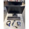 Image 1 : 2 DELL MONITORS WITH POWER SUPPLY, WORKING