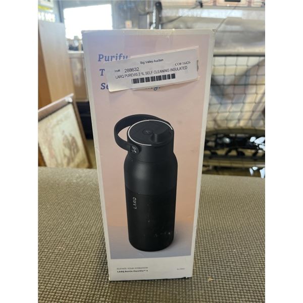 LARQ PUREVIS 2  1L SELF CLEANING INSULATED STAINLESS STEEL WATER BOTTLE W/ SMART SENSOR - TESTED WOR