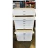 Image 4 : WHITE ORAGNIZER CABINET