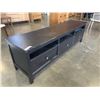 Image 2 : 6FT BLACK MEDIA CONSOLE