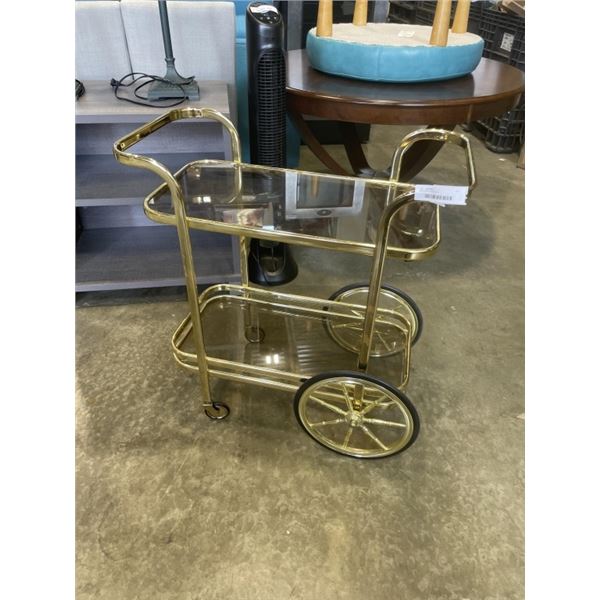 MCM BRASS TROLLEY
