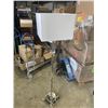 Image 2 : MODERN CHROME AND GLASS FLOOR LAMP