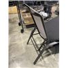 Image 4 : SLING SUN LOUNGER WITH BLACK CUSHION