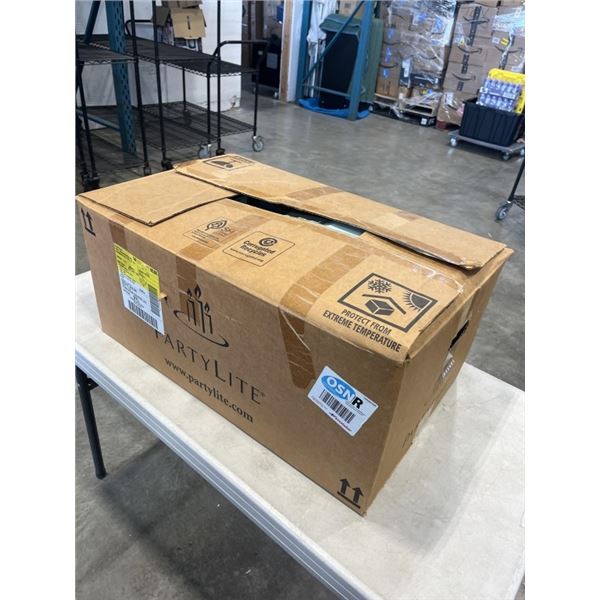 CASE OF ASSORTED PARTYLIGHT CANDLE HOLDERS