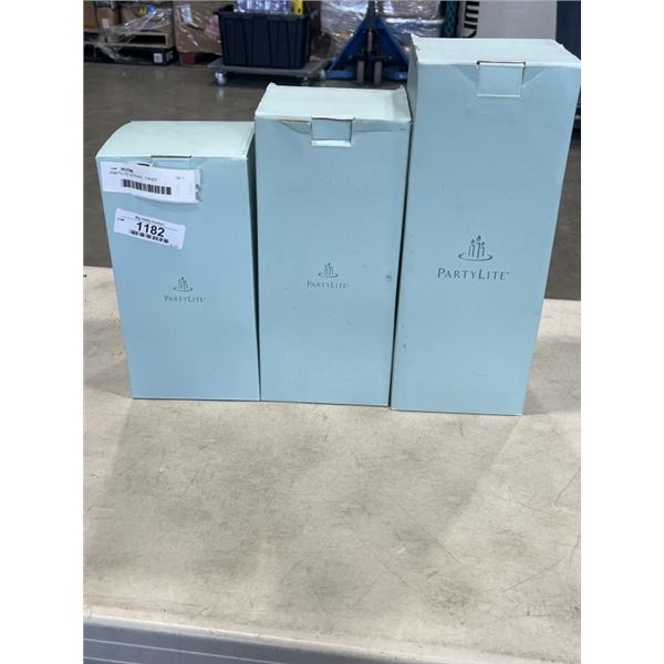 PARTYLITE VOTIVES - 3 SIZES