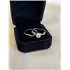 Image 4 : NEW S925 1.0CT MOISSANITE STONE LADIES TWIST RING SET SIZE 7 MOUNTED IN 925 STERLING SILVER D-VVS1, 