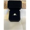 Image 1 : NEW S925 2.0CT SIMULATED DIAMOND (CZ) SOLITAIRE RING SIZE 7.5, MOUNTED IN 925 STERLING SILVER W/ WHI